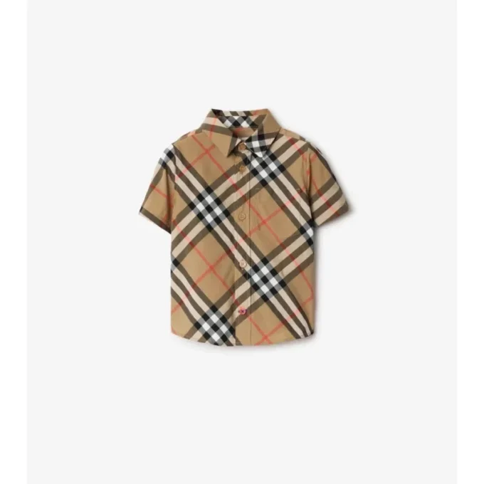 Check Cotton Shirt