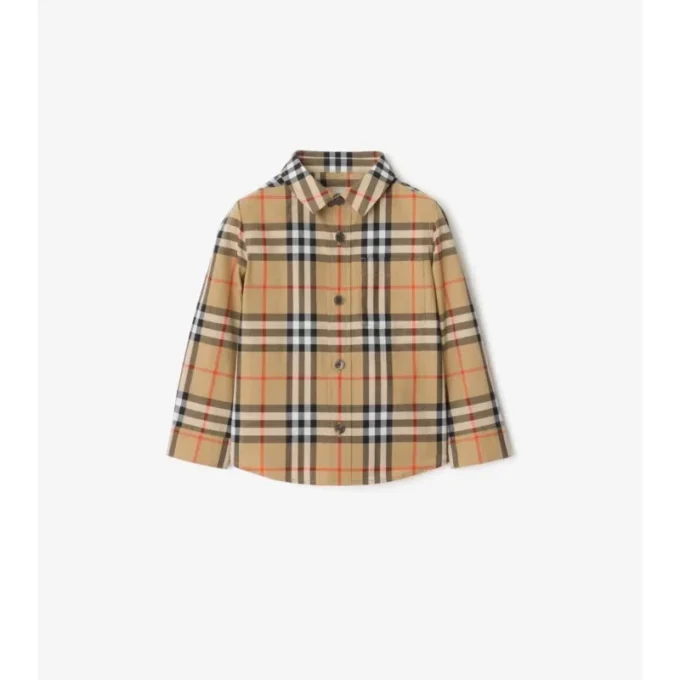 Check Cotton Shirt