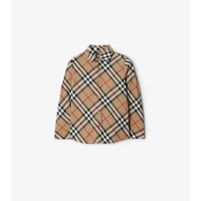 Check Cotton Shirt