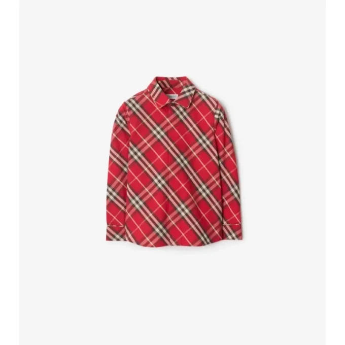 Check Cotton Shirt