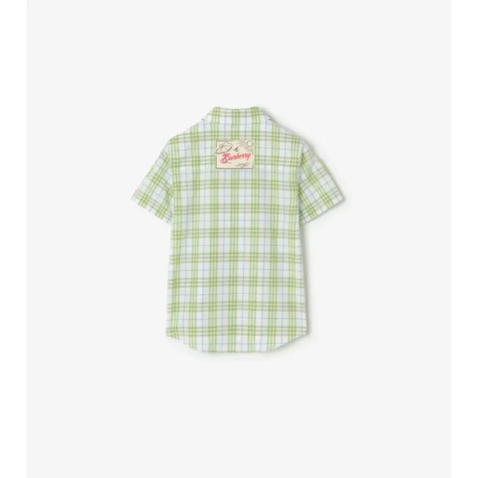 Check Cotton Shirt