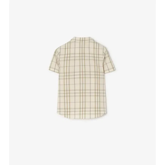 Check Cotton Shirt