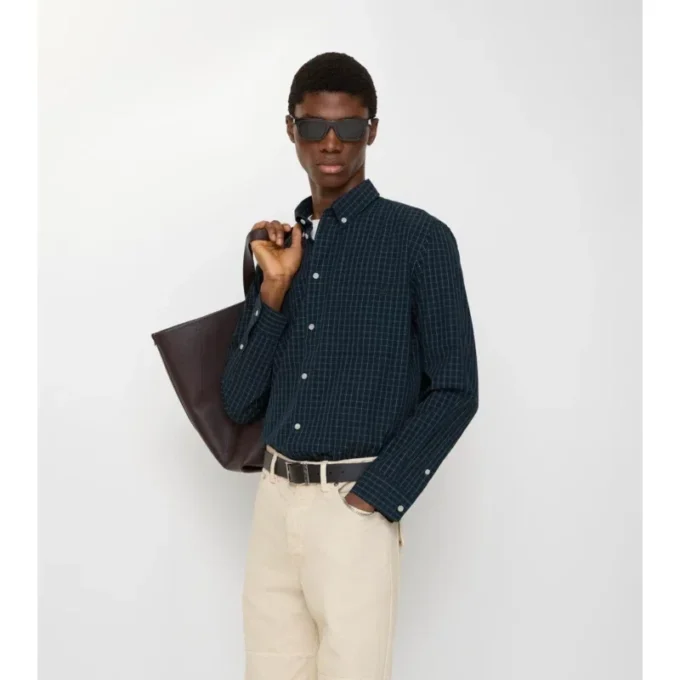 Check Cotton Shirt