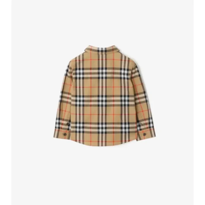 Check Cotton Shirt