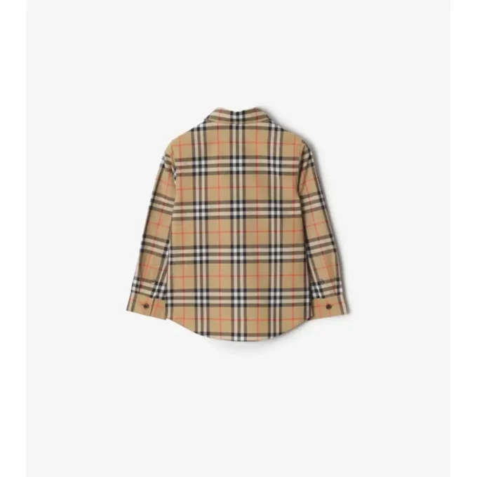 Check Cotton Shirt