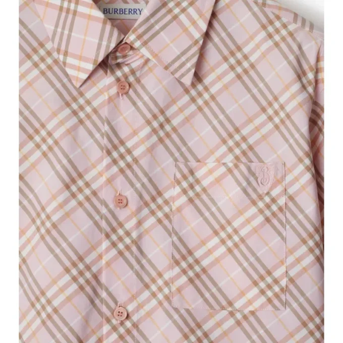 Check Cotton Shirt