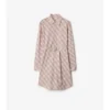Check Cotton Shirt Dress