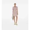 Check Cotton Shirt Dress