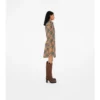 Check Cotton Shirt Dress
