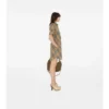 Check Cotton Shirt Dress