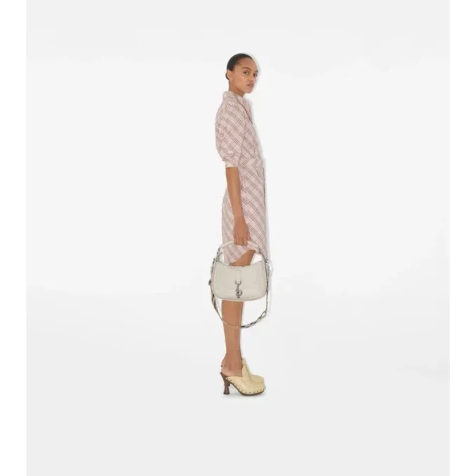 Check Cotton Shirt Dress