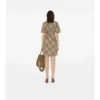 Check Cotton Shirt Dress