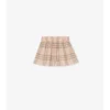 Check Cotton Shorts