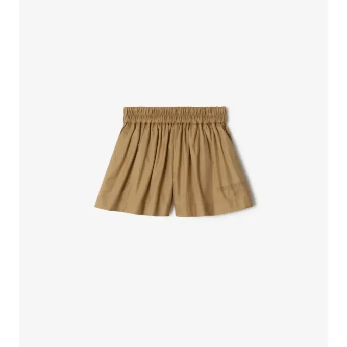 Check Cotton Shorts
