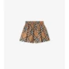 Check Cotton Shorts