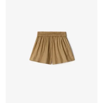 Check Cotton Shorts
