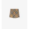Check Cotton Shorts