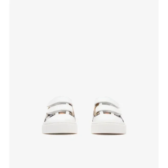 Check Cotton Sneakers