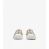 Check Cotton Sneakers