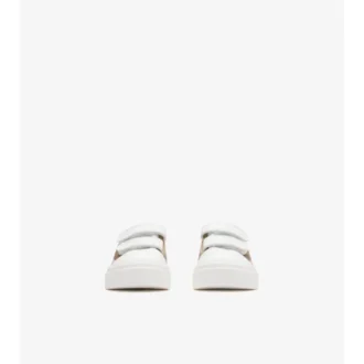 Check Cotton Sneakers