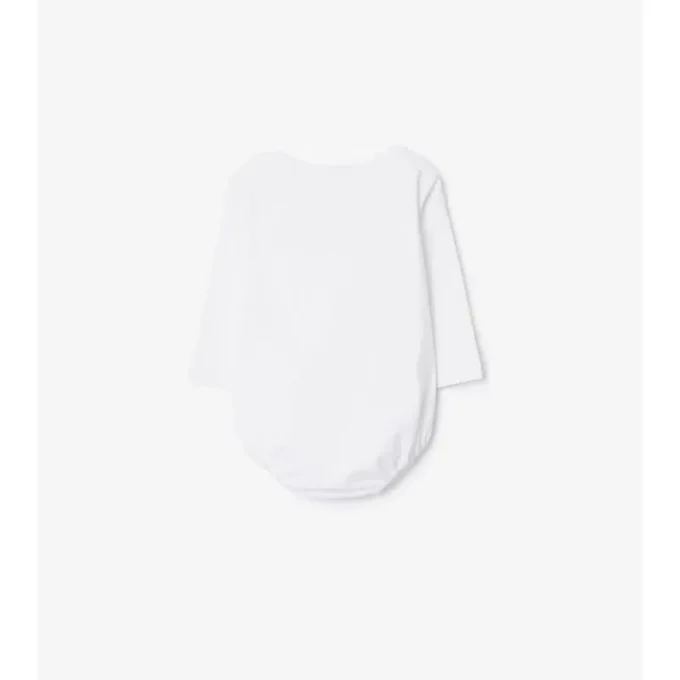 Check Cotton Three-Piece Baby Gift Set
