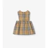 Check Cotton Three-Piece Baby Gift Set