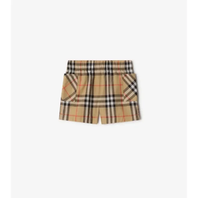 Check Cotton Two-Piece Set