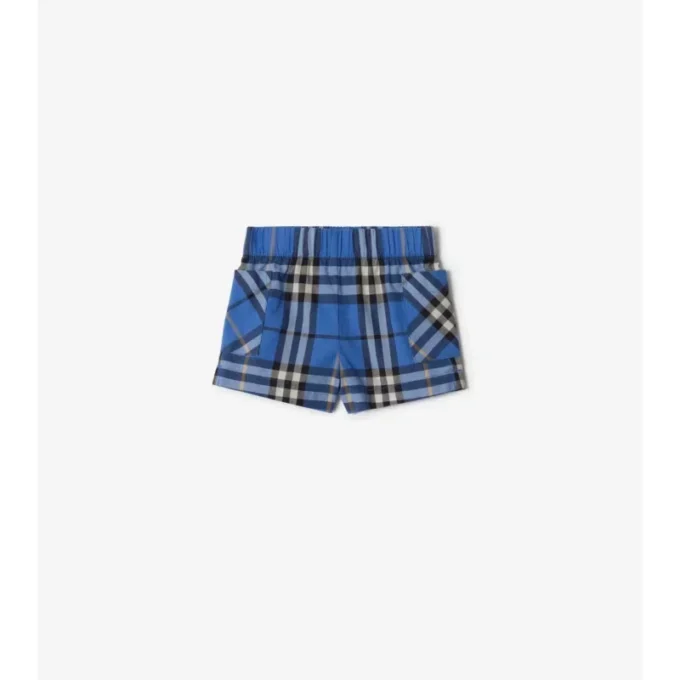 Check Cotton Two-Piece Set