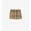 Check Cotton Two-Piece Set