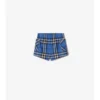 Check Cotton Two-Piece Set