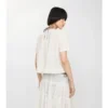 Check Cotton Voile Blouse