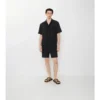 Check Cotton Voile Shorts
