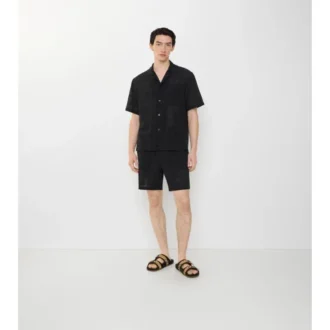 Check Cotton Voile Shorts