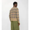 Check Cotton Wool Cardigan