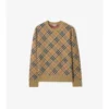 Check Cotton Wool Sweater