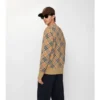 Check Cotton Wool Sweater