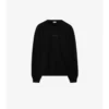 Check Cursive Logo Cotton Sweatshirt