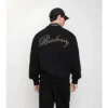 Check Cursive Logo Cotton Sweatshirt