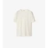 Check Cursive Logo Cotton T-Shirt