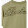 Check Cursive Logo Cotton T-Shirt