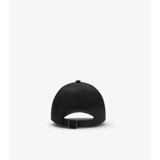Check Cursive Logo Gabardine Baseball Cap