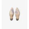 Check Dame Slingback Pumps 