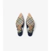 Check Dame Slingback Pumps 
