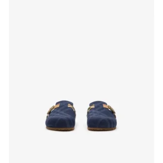 Check Denim Urchin Clogs