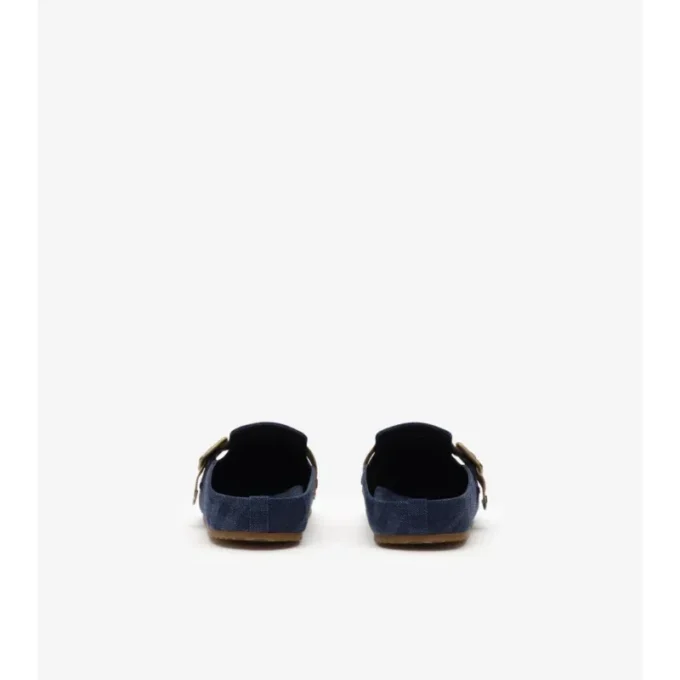 Check Denim Urchin Clogs