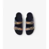 Check Denim Urchin Sandals