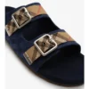 Check Denim Urchin Sandals