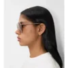 Check Detail Aviator Sunglasses