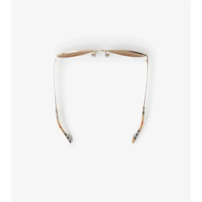 Check Detail Aviator Sunglasses