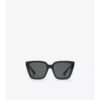 Check Engraved Square Sunglasses 